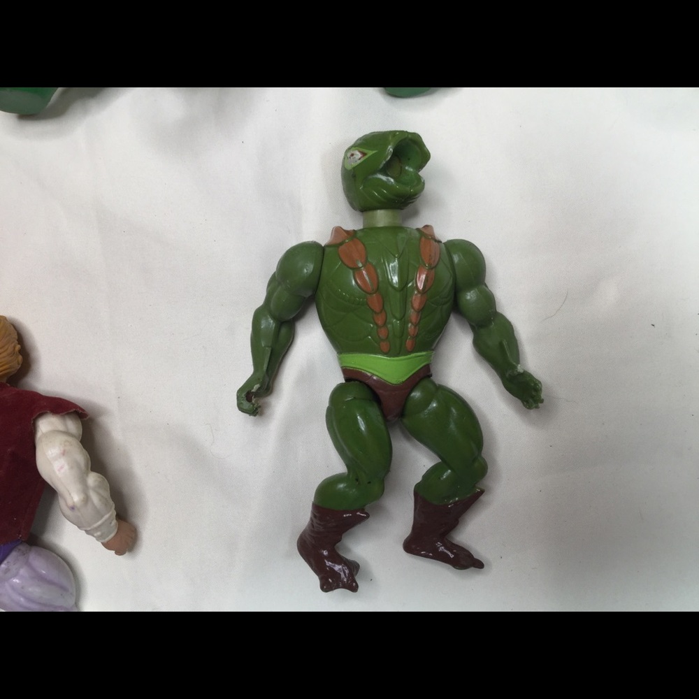 Vintage Masters of the Universe MOTU Kobra Kahn Prince Adam Battle Cat - Picture 7 of 13